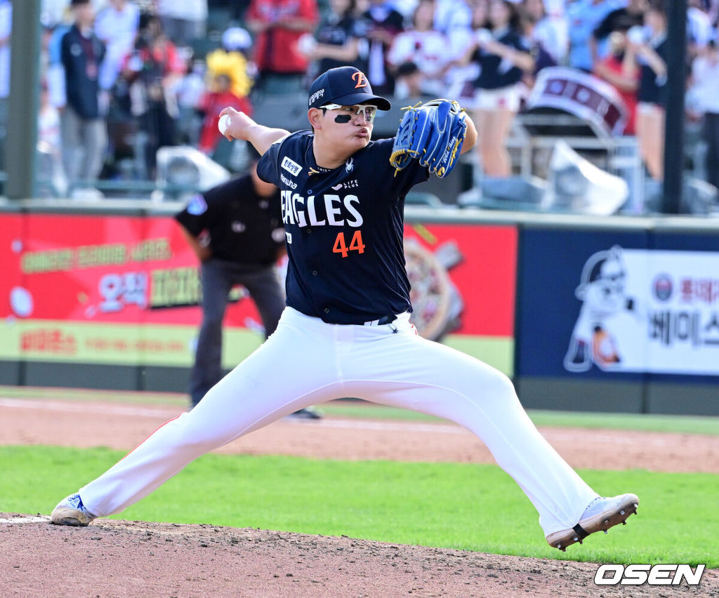 한화 이글스 김서현. /OSEN DB