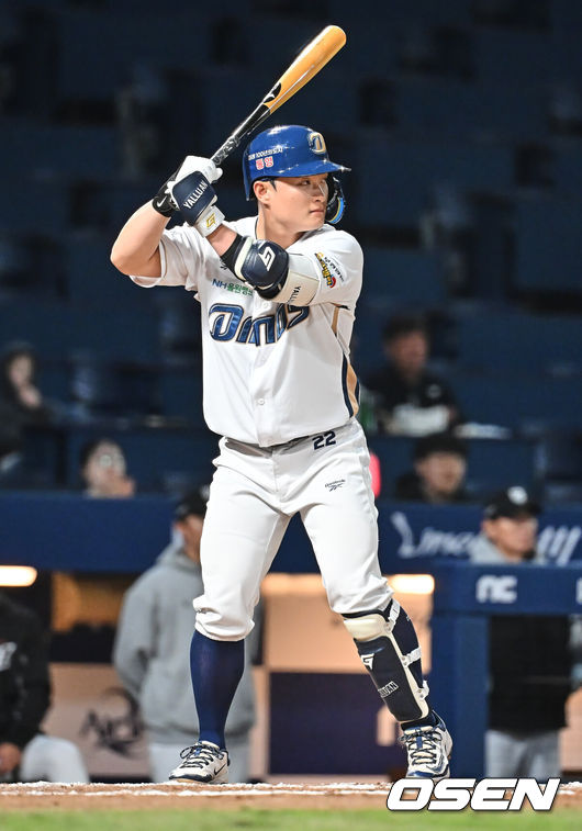 [OSEN=창원, 이석우 기자] NC 다이노스 안중열 113 2026.04.16 / foto0307@osen.co.kr