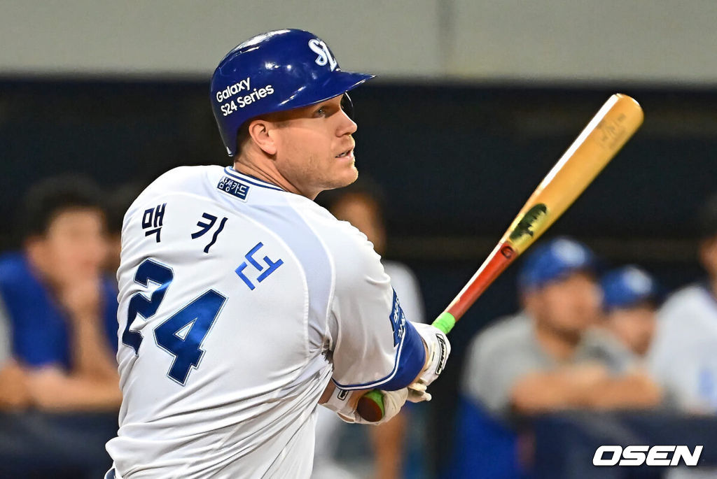 삼성 시절 데이비드 맥키넌. 2024.04.13 / foto0307@osen.co.kr