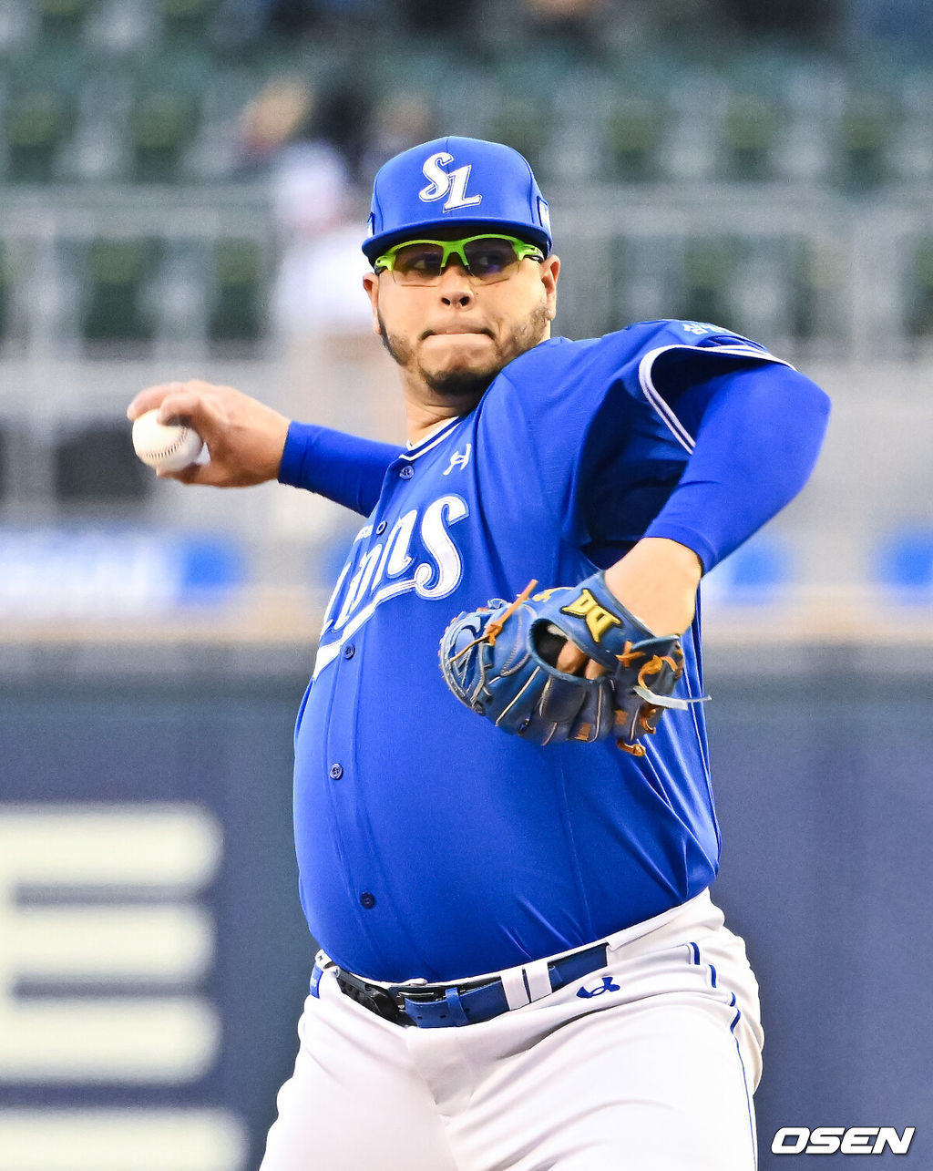 28일 오후 서울 잠실구장에서 2026 신한 SOL KBO리그 두산 베어스와 삼성 라이온즈의 경기가 진행됐다.이날 두산은 곽빈을, 삼성은 후라도를 선발투수로 내세웠다. 1회말 삼성 선발투수 후라도가 역투하고 있다.   2026.04.28 / soul1014@osen.co.kr