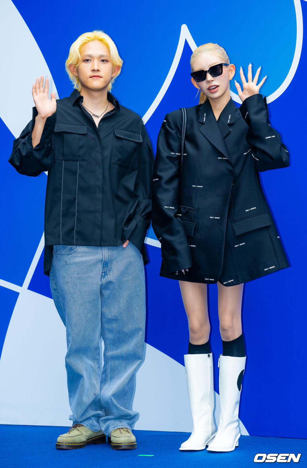 7일 서울 중구 동대문디자인플라자(DDP)에서 ‘2026 S/S 서울패션위크’ 포토월 행사가 열렸다.‘2026 S/S 서울패션위크’는 동대문디자인플라자(DDP) 등 서울 전역에서 7일까지 펼쳐진다.벤 블리스(최환희)와 모델 겸 인플루언서 최준희가 포토타임을 갖고 있다. 2025.09.07 / rumi@osen.co.kr