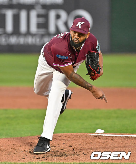 키움 히어로즈 라울 알칸타라. /OSEN DB