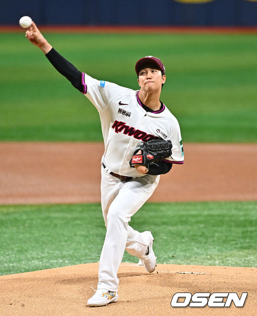 키움 히어로즈 안우진. /OSEN DB