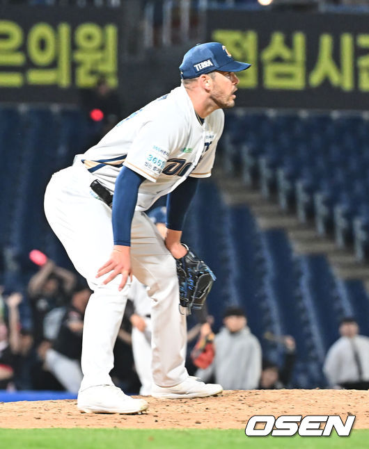 [OSEN=창원, 이석우 기자] NC 다이노스 버하겐/ foto0307@osen.co.kr