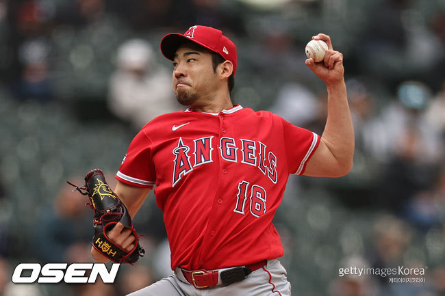 [사진] LA 에인절스 기쿠치 유세이. ⓒGettyimages(무단전재 및 재배포 금지)
