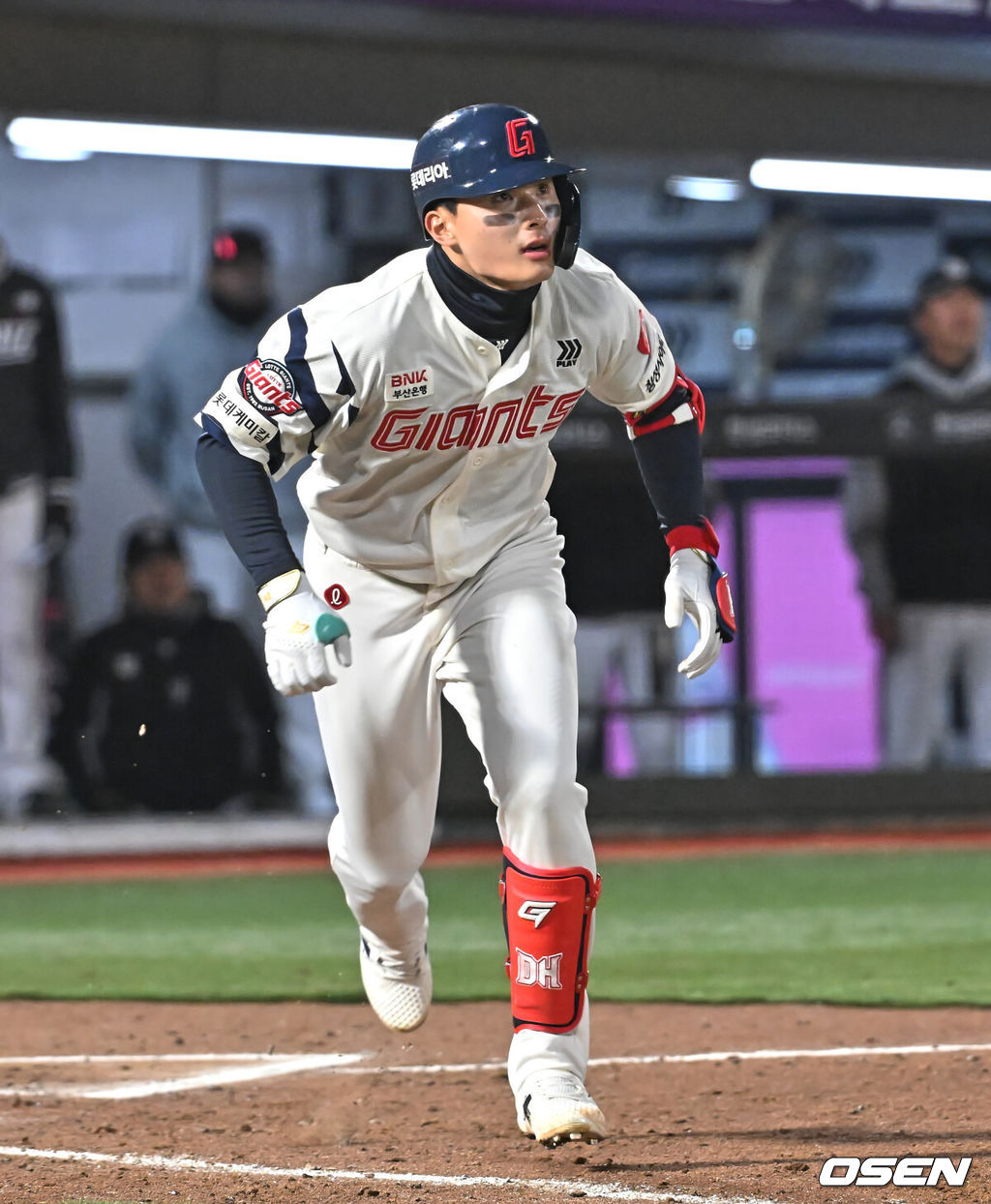 롯데 자이언츠 윤동희. /OSEN DB