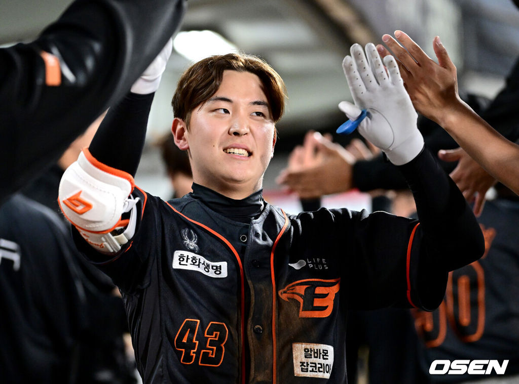 한화 시절 정은원 / OSEN DB