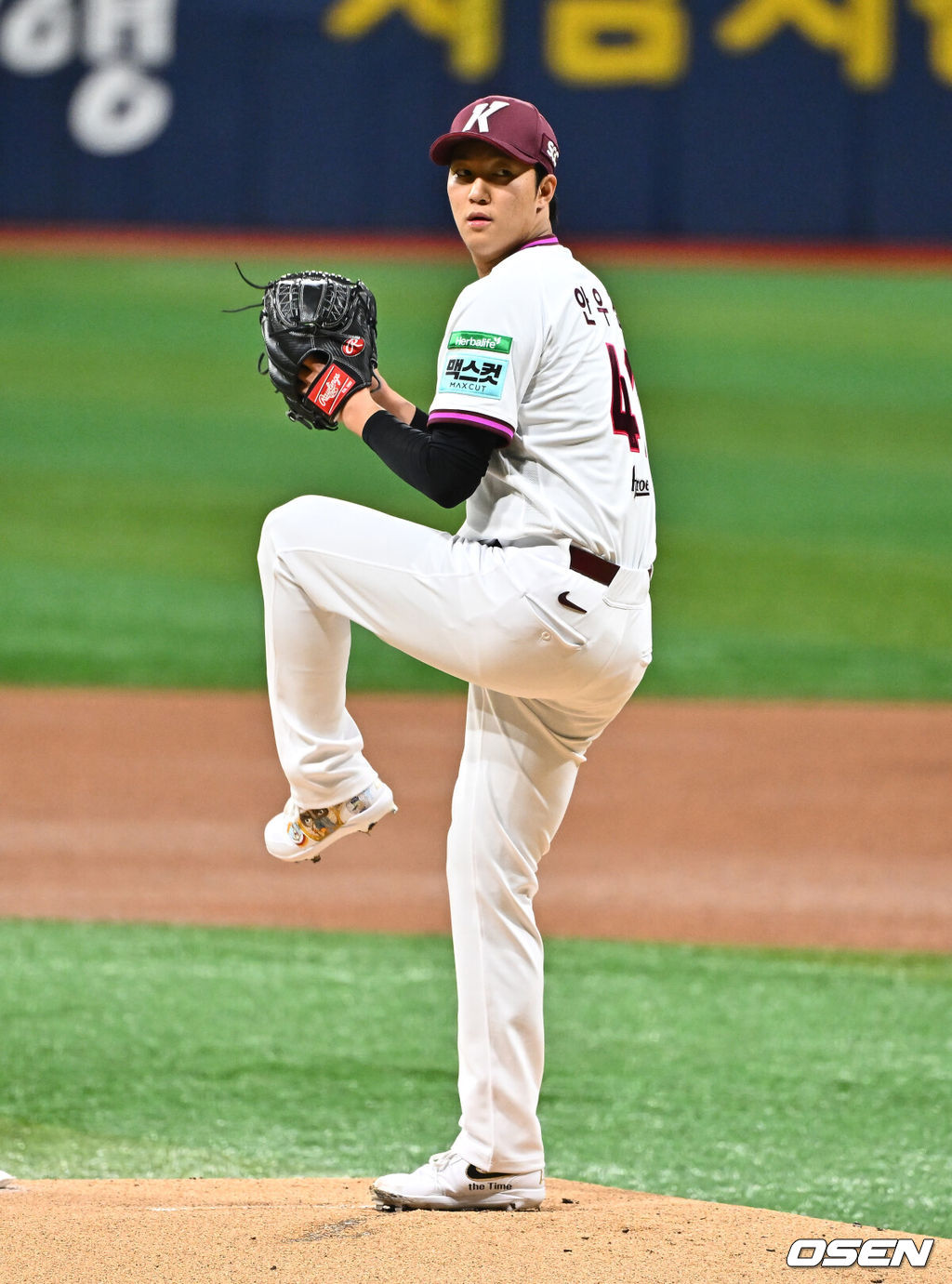 키움 히어로즈 안우진. /OSEN DB