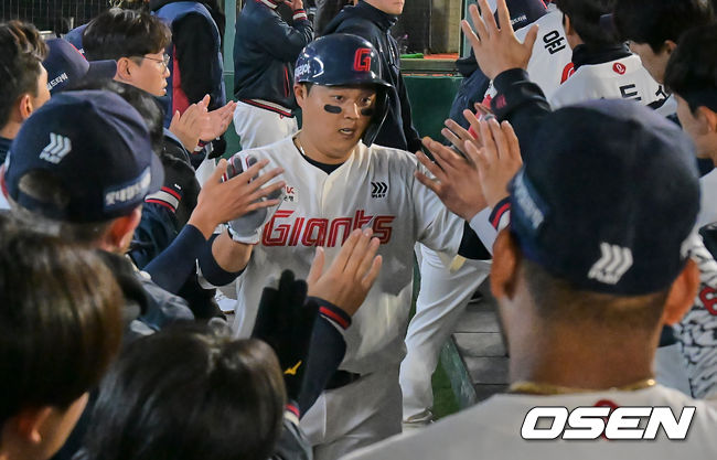 롯데 한동희. / OSEN DB