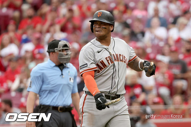 [사진] 샌프란시스코 라파엘 데버스 ⓒGettyimages(무단전재 및 재배포 금지)