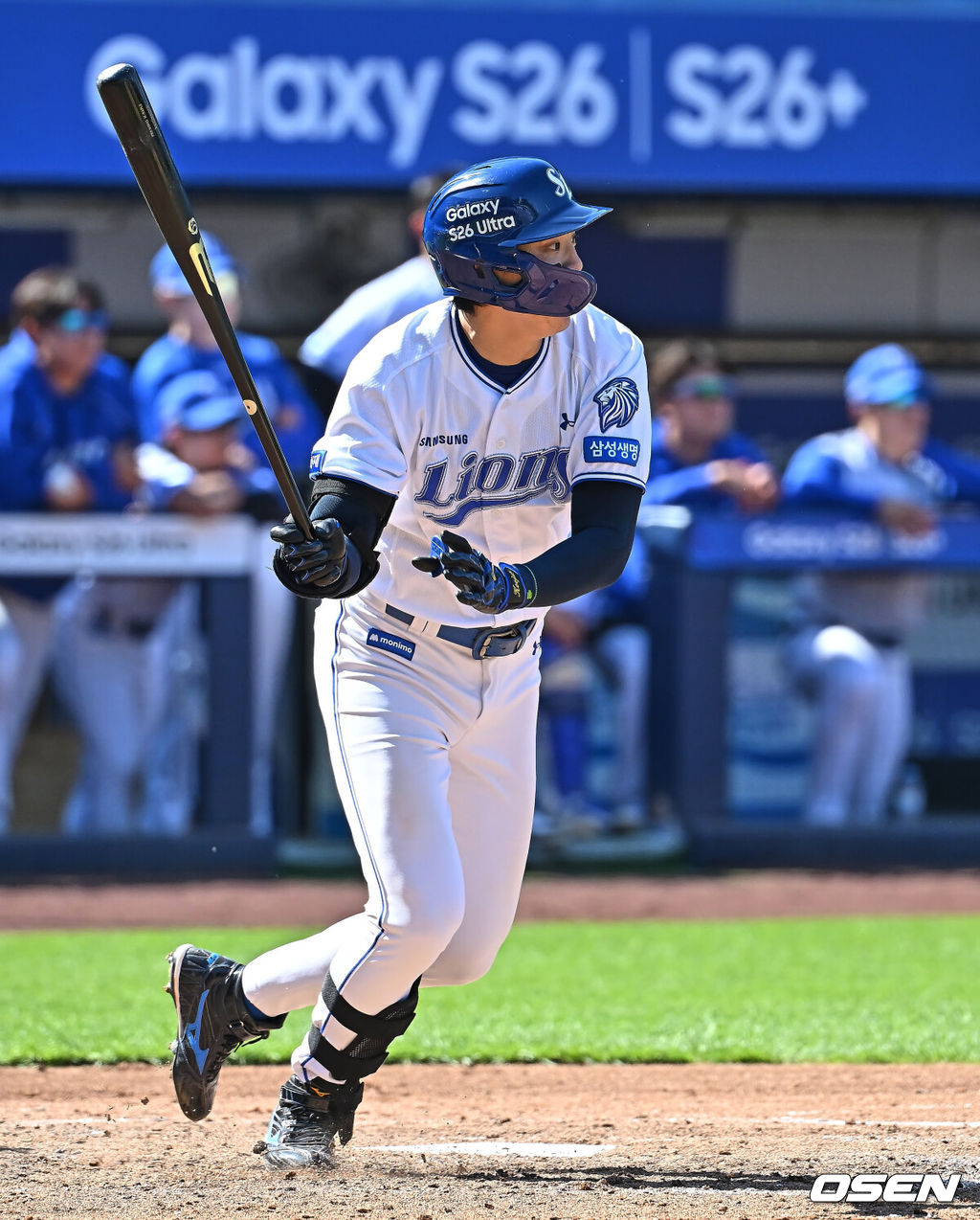 5일 대구삼성라이온즈파크에서 2026 신한 SOL KBO 리그 삼성 라이온즈와 키움 히어로즈의 경기가 열렸다. 홈팀 삼성은 오러클린이, 방문팀 키움은 오석주가 선발 출전했다. 삼성 라이온즈 구자욱이 4회말 1사 1루 중견수 오른쪽 안타를 치고 있다. 2026.05.05 / foto0307@osen.co.kr