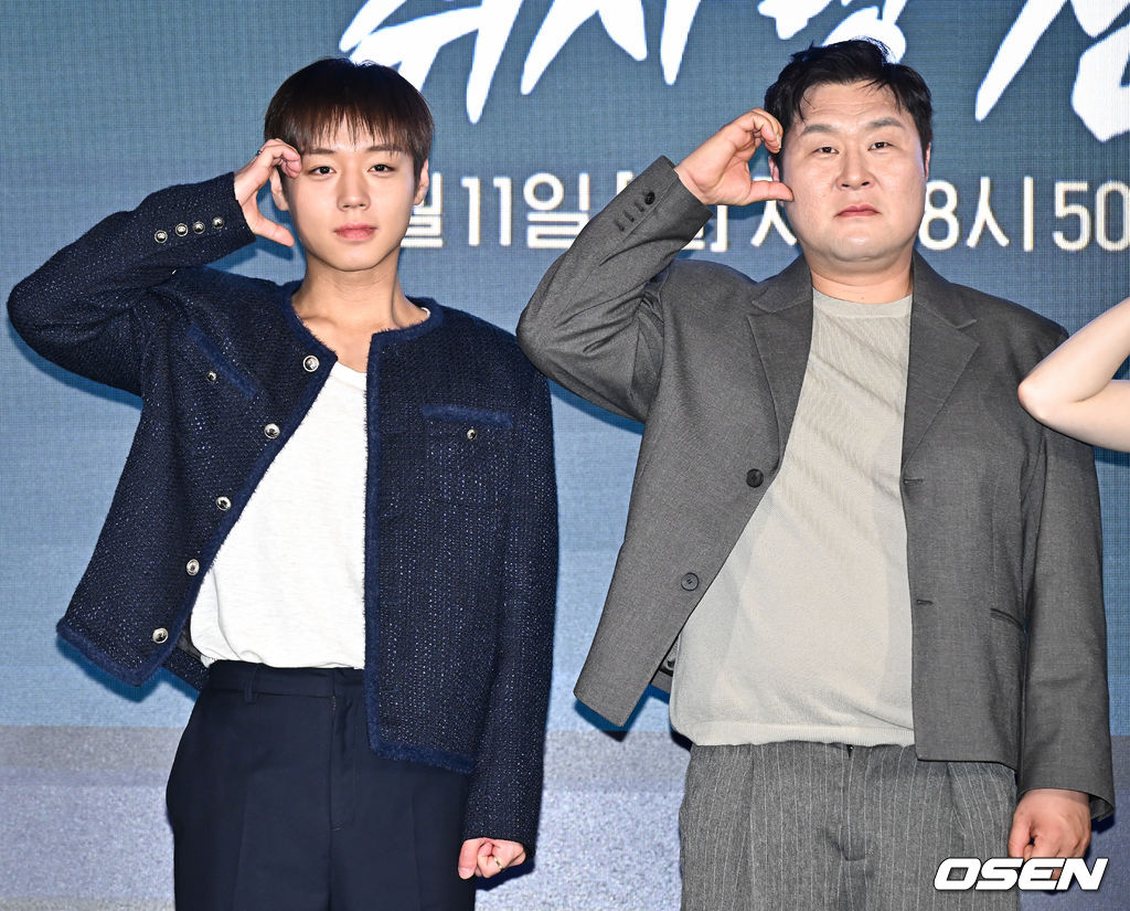 박지훈-윤경호 '이등병 취사병과 행정보급관'