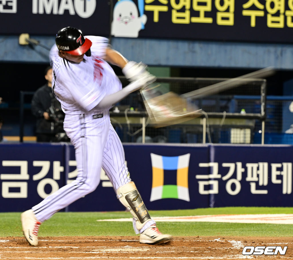 1군 복귀전에서 4타수 2안타 2타점을 기록한 이재원