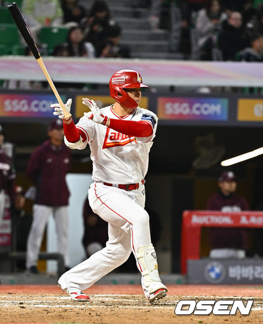 SSG 랜더스 김재환. /OSEN DB