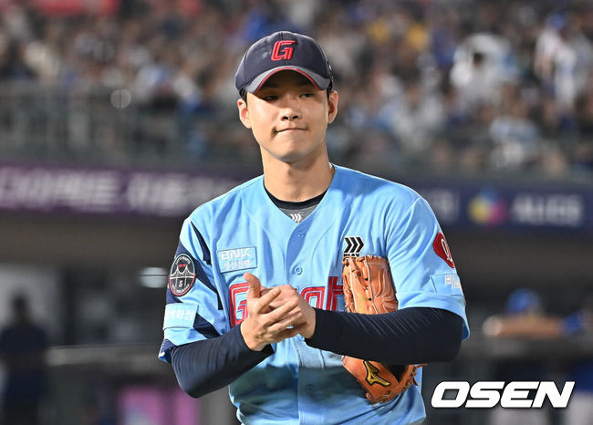 [OSEN=부산, 이석우 기자] 롯데 자이언츠 홍민기 / foto0307@osen.co.kr