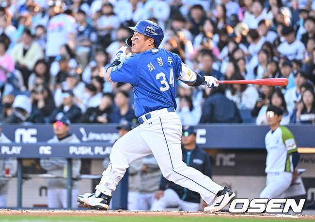 [OSEN=창원, 이석우 기자] 삼성 라이온즈 최형우 104 2026.05.09 / foto0307@osen.co.kr
