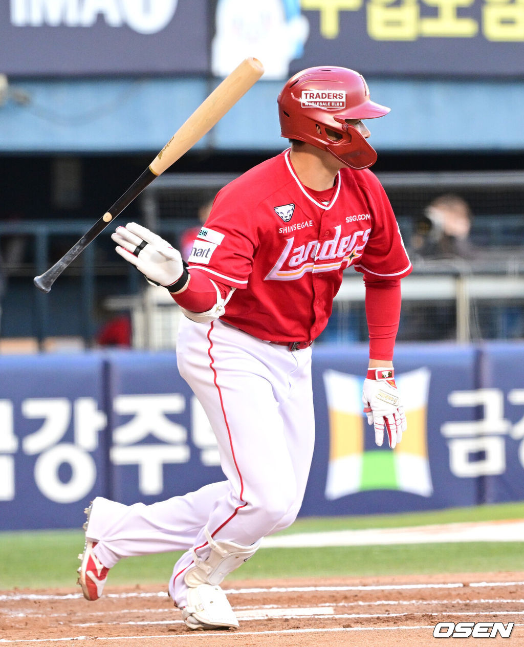 SSG 랜더스 김재환. /OSEN DB