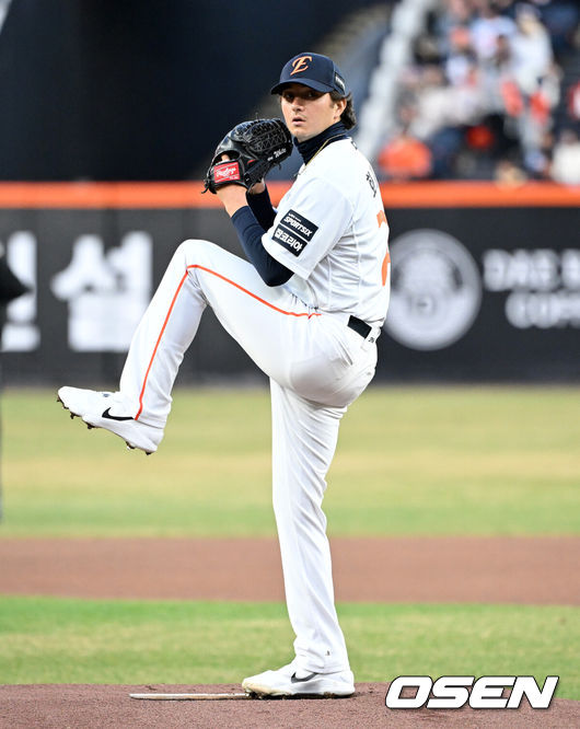 [OSEN=이대선 기자] 한화 화이트 2026.03.31 /sunday@osen.co.kr