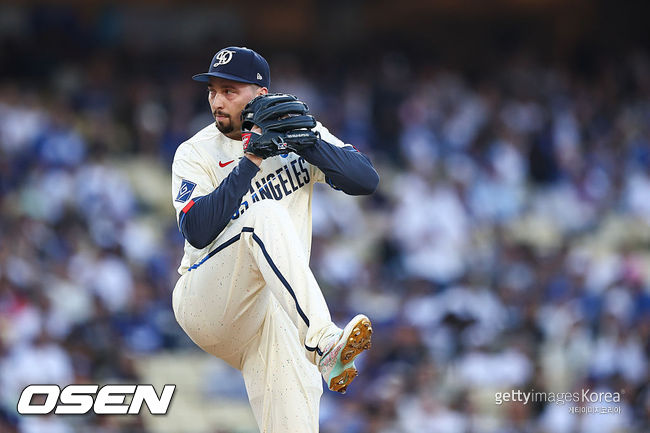 [사진] LA 다저스 블레이크 스넬. ⓒGettyimages(무단전재 및 재배포 금지)