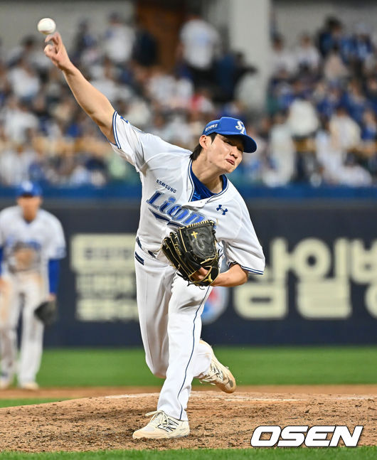 [OSEN=대구, 이석우 기자] 삼성 라이온즈 육선엽 078 2025.04.19 / foto0307@osen.co.kr