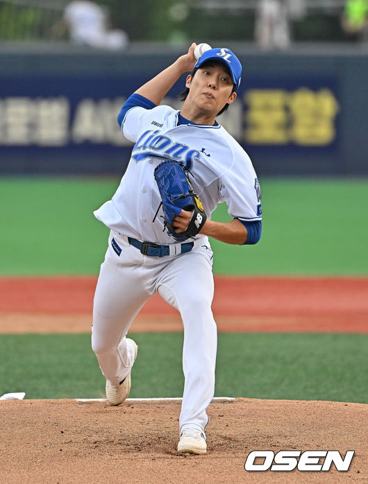 [OSEN=포항, 이석우 기자] 삼성 라이온즈 원태인 096 2026.05.19 / foto0307@osen.co.kr