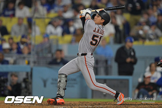 [사진] 샌프란시스코 자이언츠 이정후. ⓒGettyimages(무단전재 및 재배포 금지)