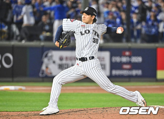 [OSEN=부산, 이석우 기자] 롯데 자이언츠 홍민기 104 2026.05.22 / foto0307@osen.co.kr