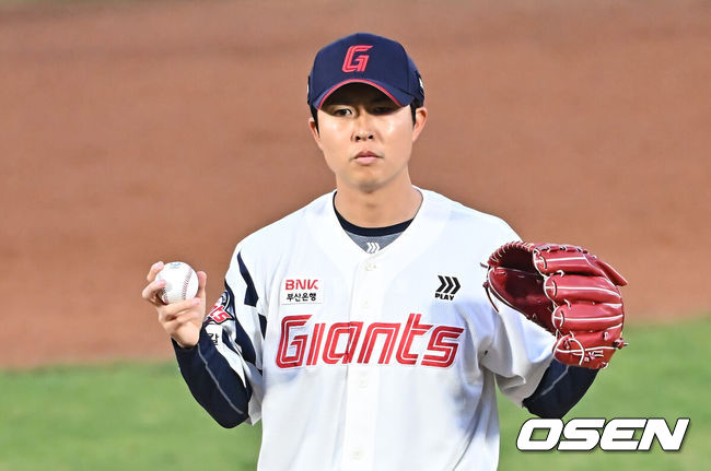[OSEN=부산, 이석우 기자] 롯데 자이언츠 쿄야마 170 2026.04.04 / foto0307@osen.co.kr