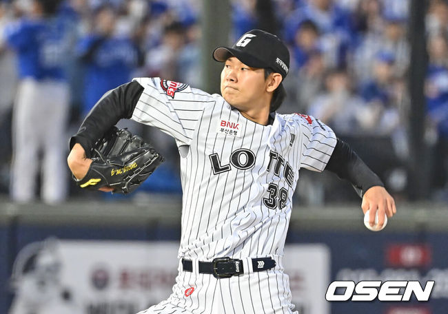 [OSEN=부산, 이석우 기자] 롯데 자이언츠 홍민기 024 2026.05.23 / foto0307@osen.co.kr