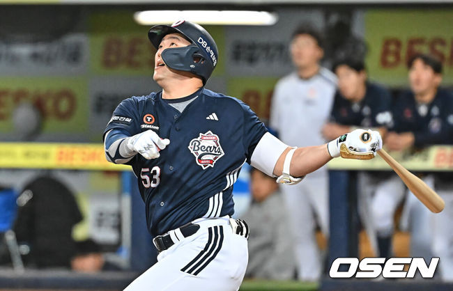 [OSEN=대구, 이석우 기자] 두산 베어스 양석환 127 2026.04.02 / foto0307@osen.co.kr
