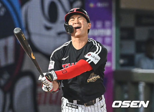 [OSEN=부산, 이석우 기자] LG 트윈스 오지환 137 2026.05.27 / foto0307@osen.co.kr
