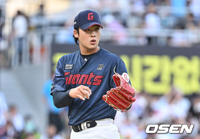 [OSEN=창원, 이석우 기자] 롯데 자이언츠 이민석 / foto0307@osen.co.kr