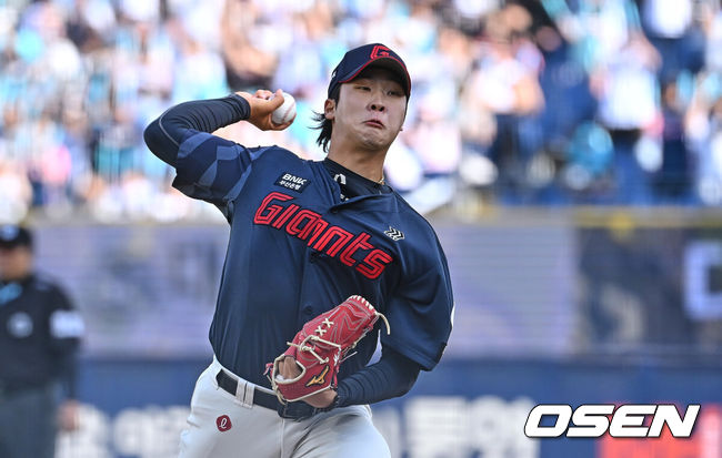 [OSEN=창원, 이석우 기자] 롯데 자이언츠 이민석  / foto0307@osen.co.kr
