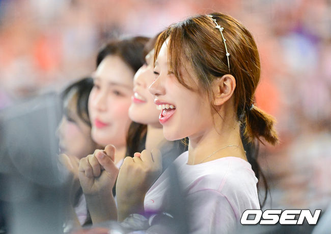 [OSEN=대전, 지형준 기자] 한화 치어리더 김이현 . 2026.05.30&nbsp;/ jpnews@osen.co.kr