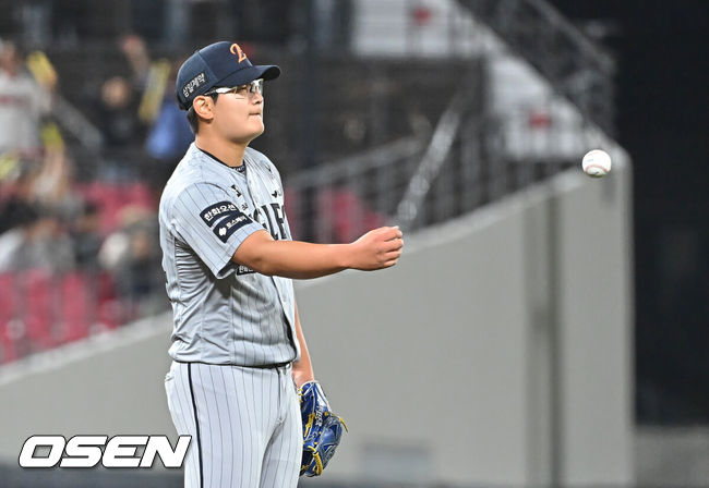 [OSEN=광주, 이석우 기자] 한화 이글스 김서현 003 2026.05.07 / foto0307@osen.co.kr