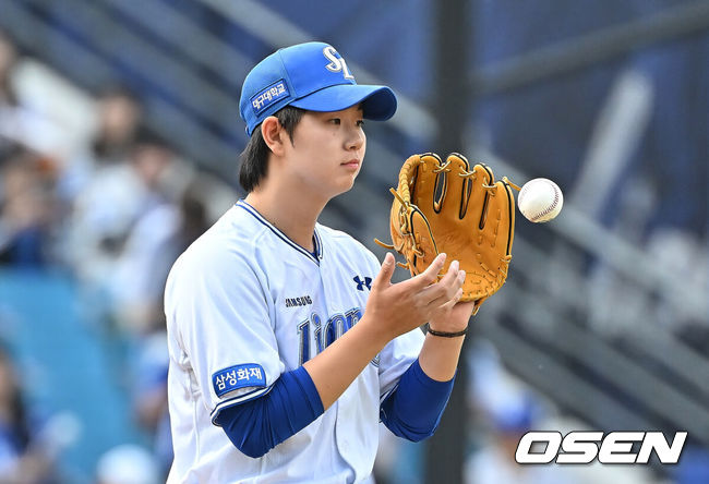 [OSEN=대구, 이석우 기자] 삼성 라이온즈 장찬희 077 2026.05.02 / foto0307@osen.co.kr