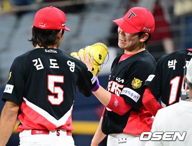 KIA 성영탁과 김도영./OSEN DB