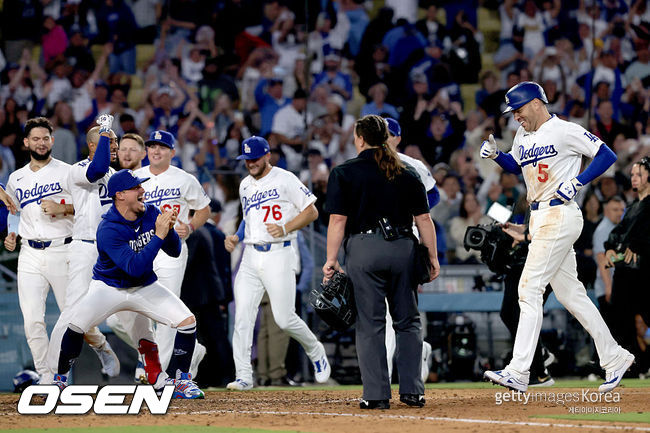 [사진] LA 다저스 프레디 프리먼 ⓒGettyimages(무단전재 및 재배포 금지)