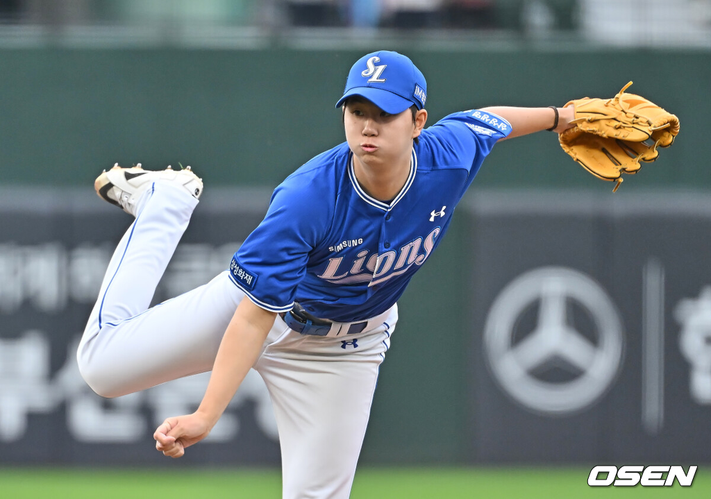 삼성 장찬희./OSEN DB