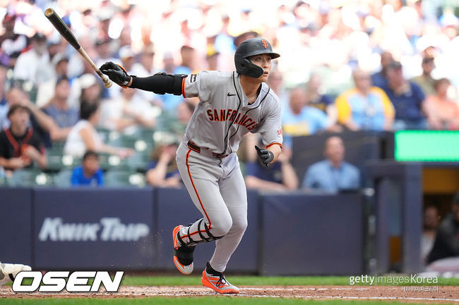 [사진] 샌프란시스코 자이언츠 이정후. ⓒGettyimages(무단전재 및 재배포 금지)