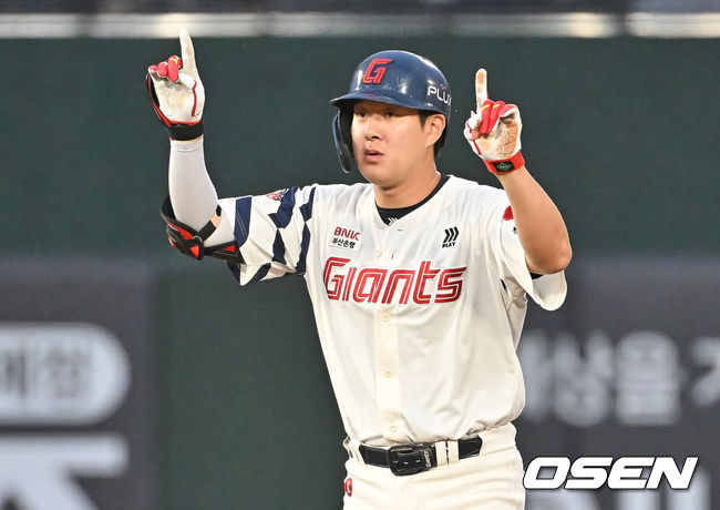 [OSEN=부산, 이석우 기자] 롯데 자이언츠 나승엽 / foto0307@osen.co.kr