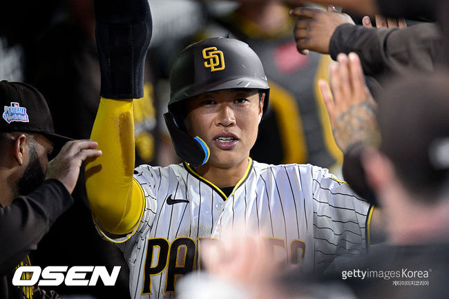 [사진] 샌디에이고 파드리스 송성문 ⓒGettyimages(무단전재 및 재배포 금지)