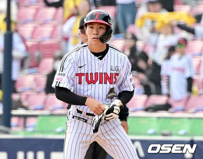 [OSEN=지형준 기자] LG 강민균. 2026.03.24 /jpnews@osen.co.kr