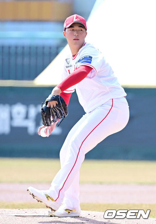 SSG 랜더스 김민준. /OSEN DB