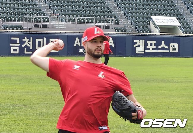 SSG 랜더스 토마스 해치. /SSG 랜더스 제공