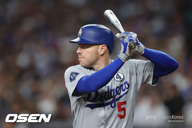 [사진] LA 다저스 프레디 프리먼 ⓒGettyimages(무단전재 및 재배포 금지)