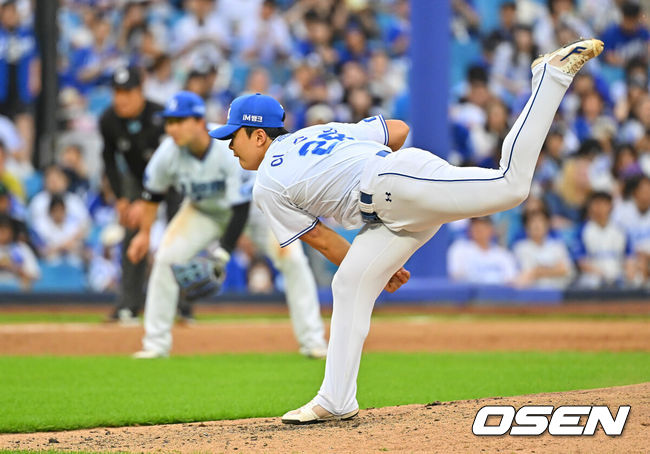 [OSEN=대구, 이석우 기자] 삼성 라이온즈 이승민 039 2026.06.03 / foto0307@osen.co.kr