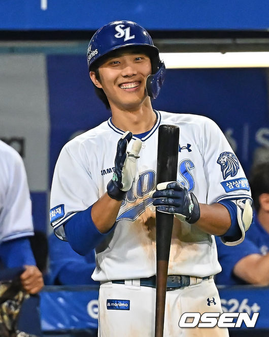 [OSEN=대구, 이석우 기자] 삼성 라이온즈 이재현 006 2026.06.02 / foto0307@osen.co.kr