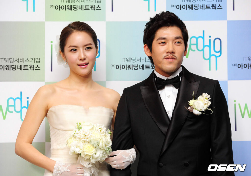 유하나-이용규 결혼식 2011.12.13 /jpnews@osen.co.kr