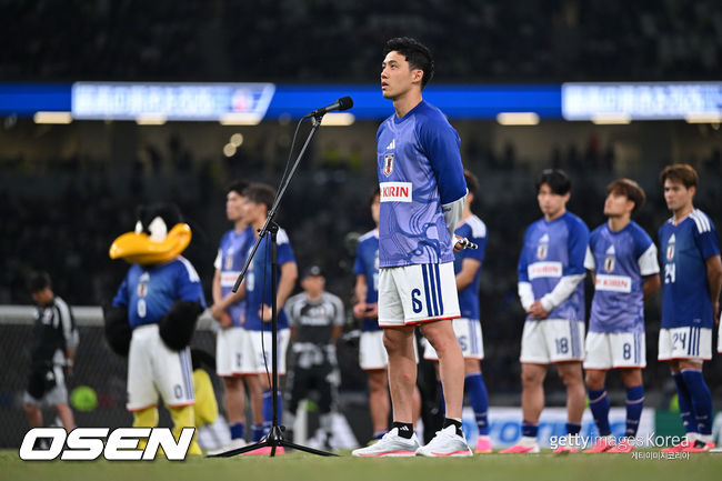 [사진] 부상으로 월드컵에서 하차한 엔도 와타루.